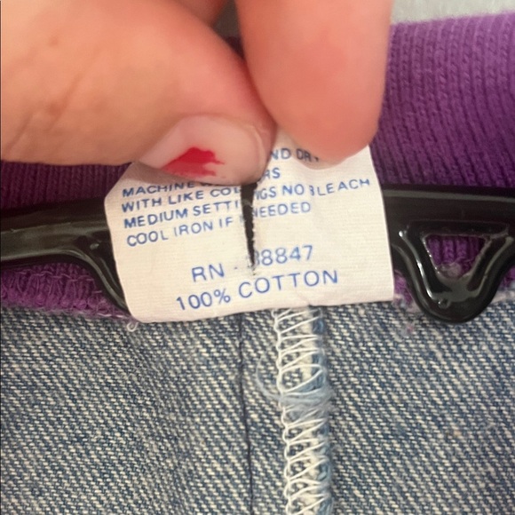 Catton Candy Pink and Blue Kids One Piece Jean With Cats Size 12 Months - Picture 13 of 13